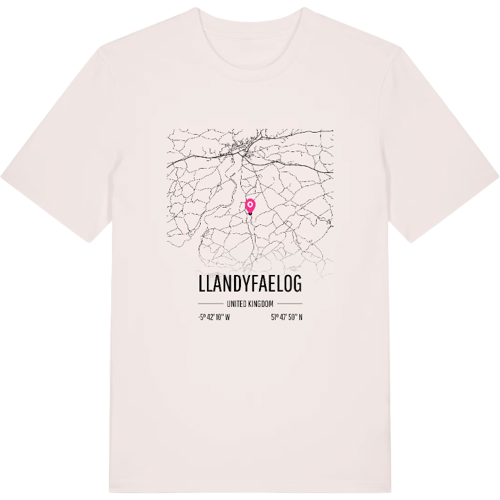 Llandyfaelog karta t-shirt – t-shirt från PinShirt