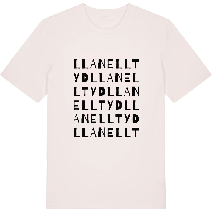 Llanelltyd ordlek t-shirt – t-shirt från PinShirt