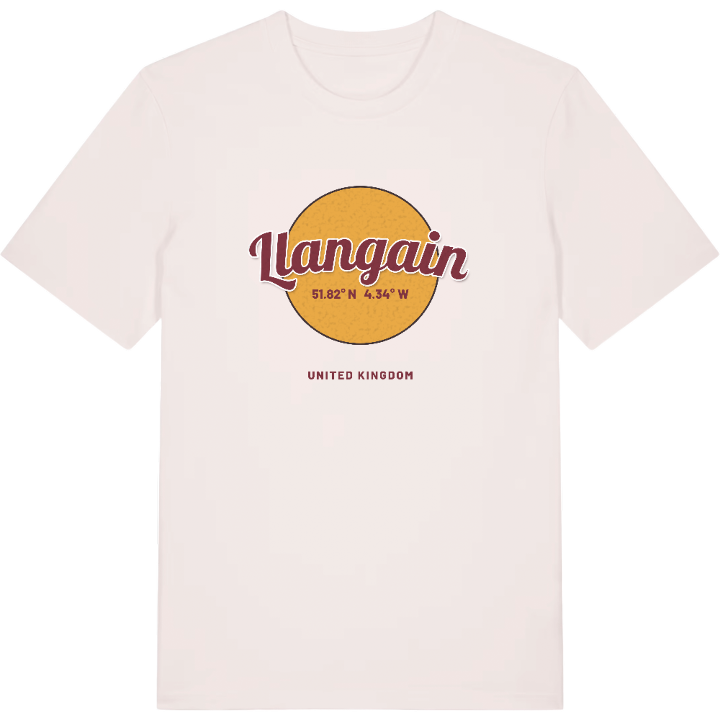 Llangain cirkel t-shirt – t-shirt från PinShirt