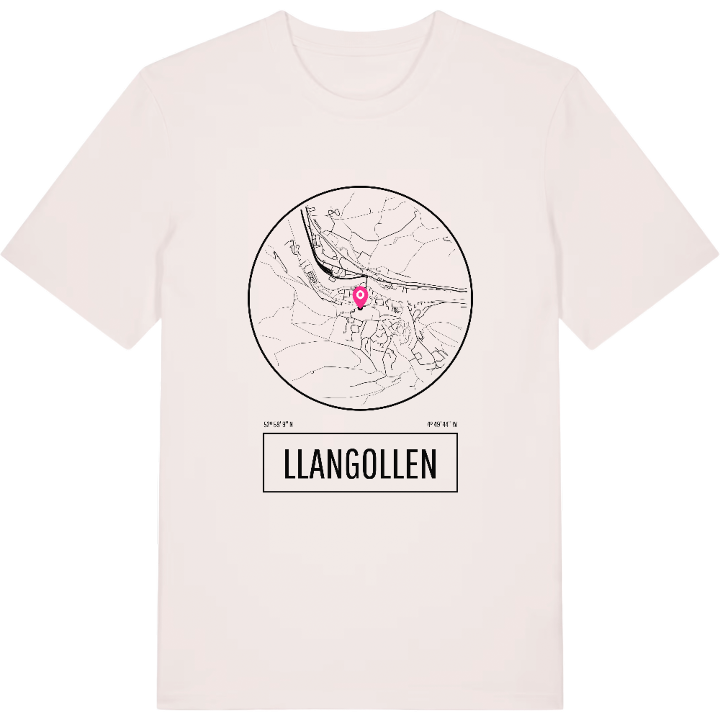 Llangollen t-shirt – t-shirt från PinShirt