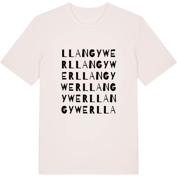 Llangywer ordlek t-shirt – t-shirt från PinShirt