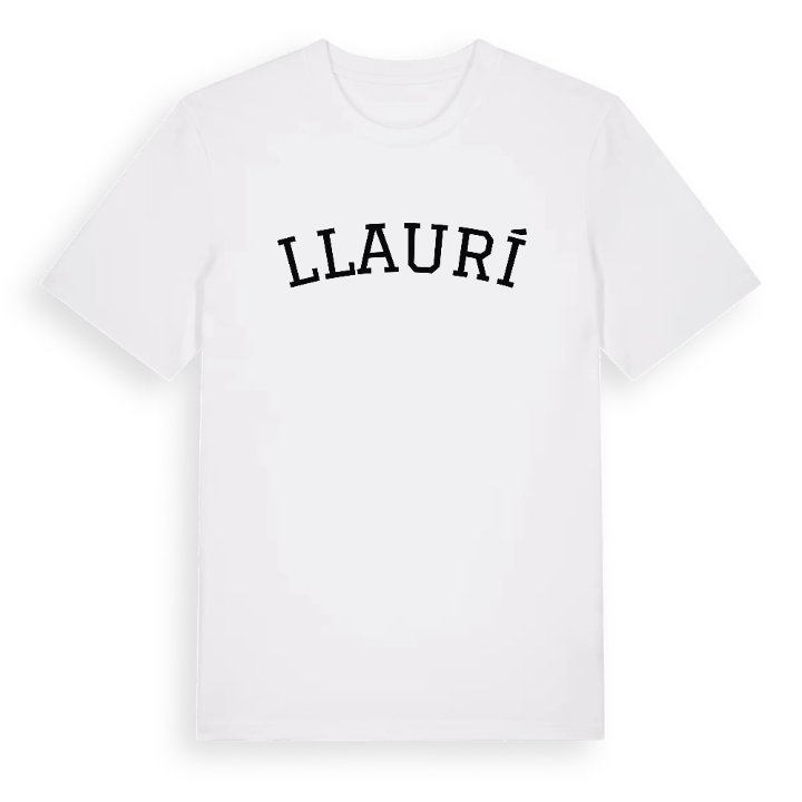 Llaurí böjd t-shirt – t-shirt från PinShirt