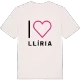 Jag älskar Llíria t-shirt stort tryck
