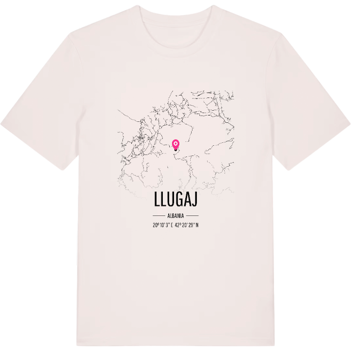Llugaj karta t-shirt – t-shirt från PinShirt