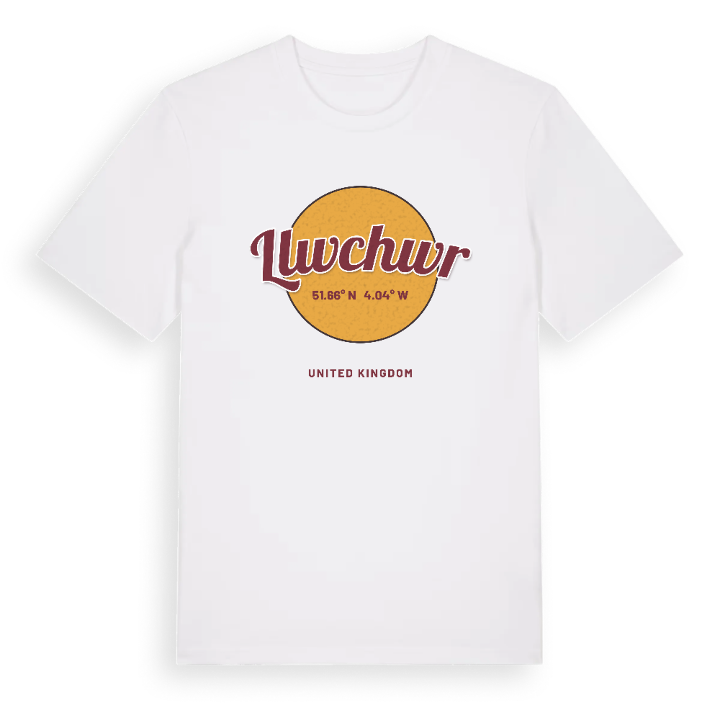 Llwchwr cirkel t-shirt – t-shirt från PinShirt