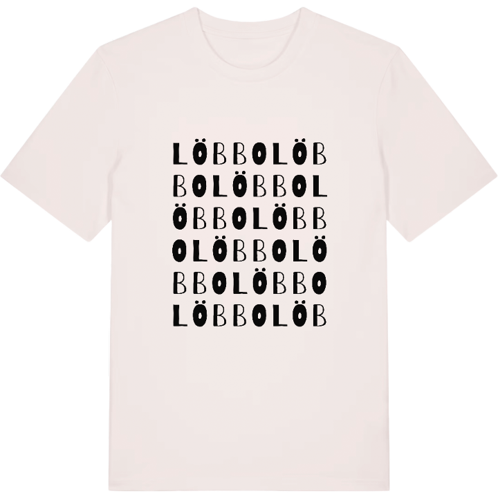 Löbbo ordlek t-shirt – t-shirt från PinShirt