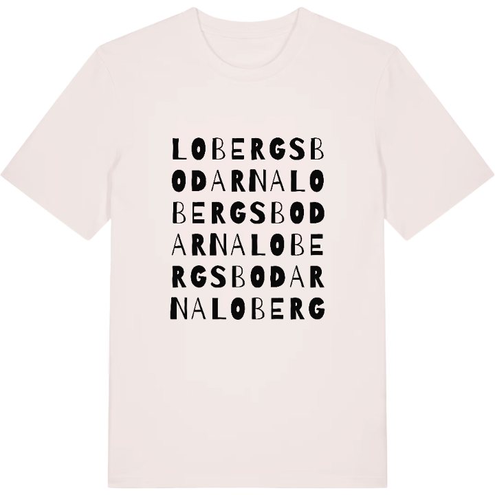 Lobergsbodarna ordlek t-shirt – t-shirt från PinShirt