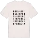Lockarp ordlek t-shirt