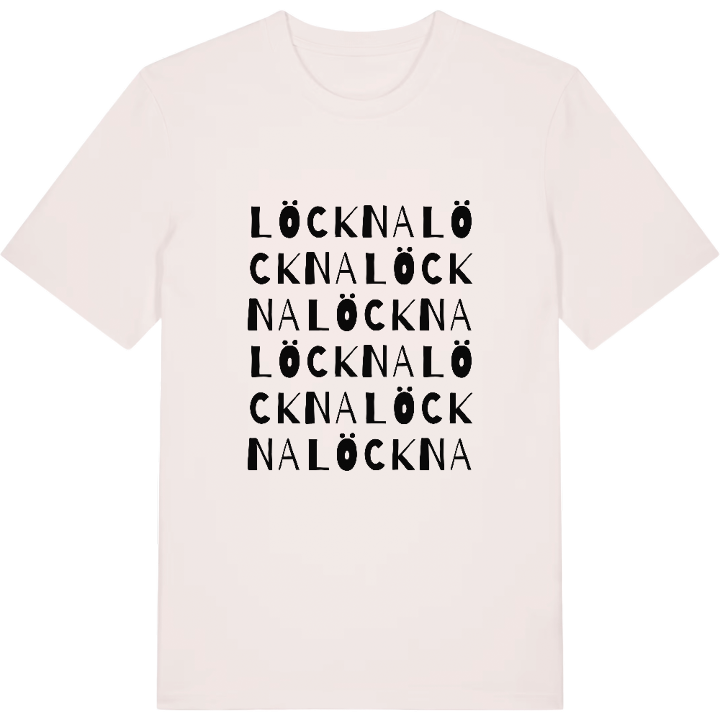 Löckna ordlek t-shirt – t-shirt från PinShirt