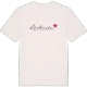 Löcknitz hjärta t-shirt