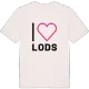 Jag älskar Lods t-shirt stort tryck