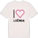 Jag älskar Loënga t-shirt stort tryck