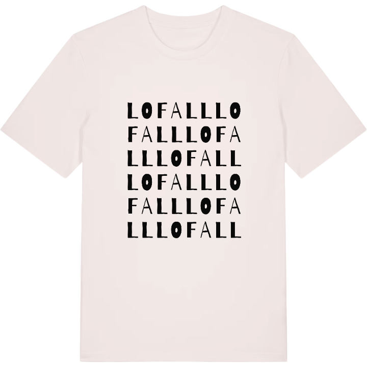 Lofall ordlek t-shirt – t-shirt från PinShirt