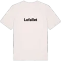 Lofallet fetstil t-shirt