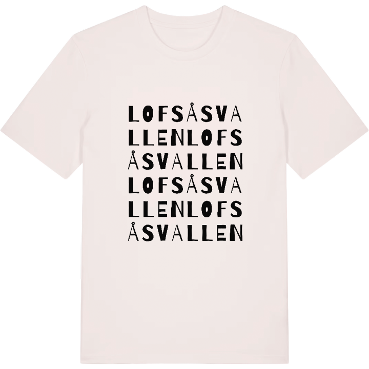 Lofsåsvallen ordlek t-shirt – t-shirt från PinShirt