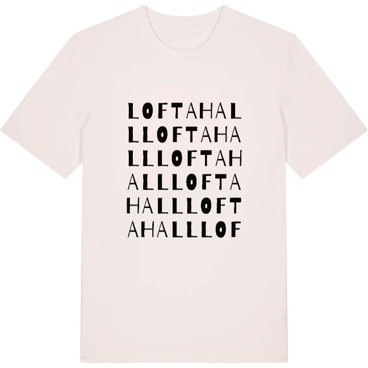 Loftahall ordlek t-shirt – t-shirt från PinShirt