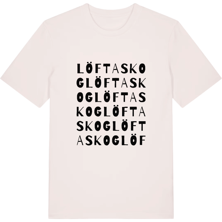 Löftaskog ordlek t-shirt – t-shirt från PinShirt