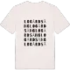 Logårdsäng ordlek t-shirt