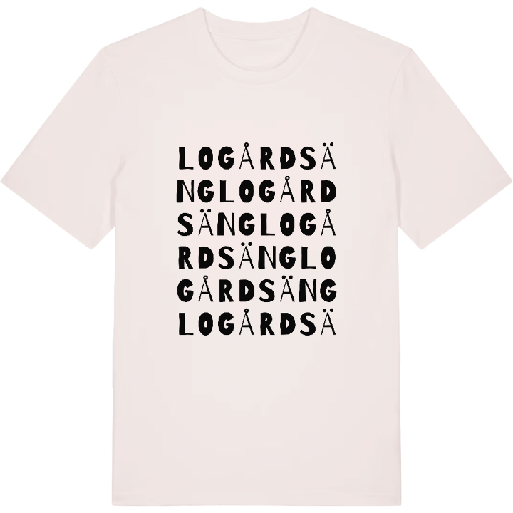 Logårdsäng ordlek t-shirt – t-shirt från PinShirt