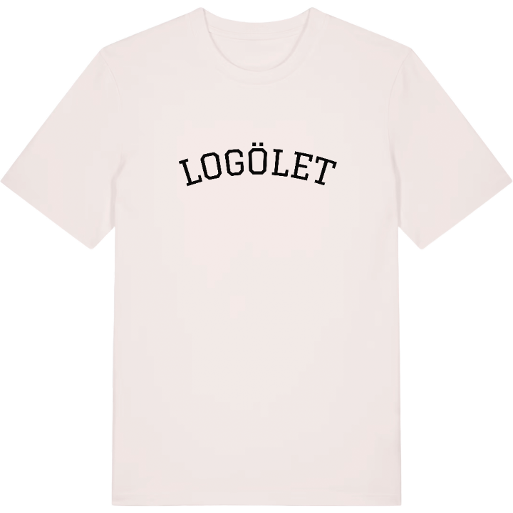Logölet böjd t-shirt – t-shirt från PinShirt