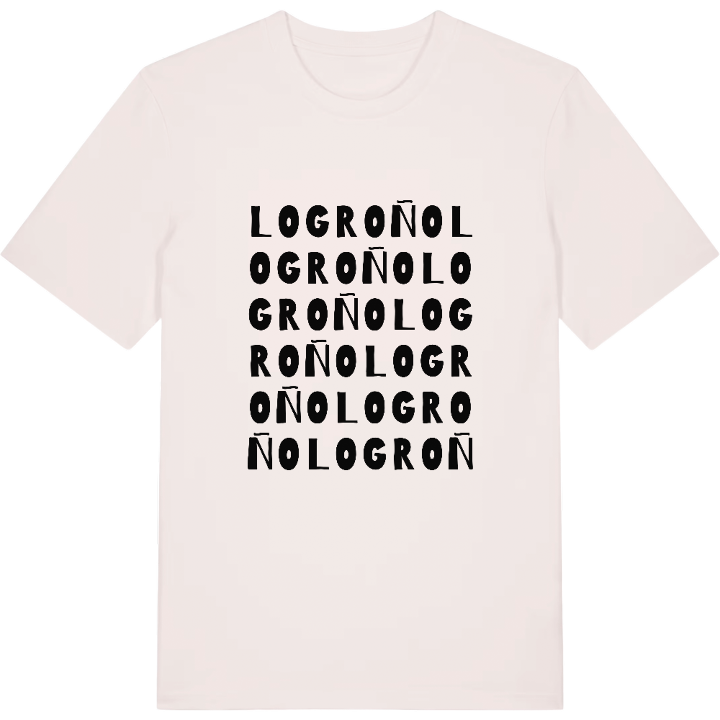 Logroño ordlek t-shirt – t-shirt från PinShirt