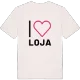 Jag älskar Loja t-shirt stort tryck
