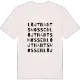 Löjtnantsmossen ordlek t-shirt