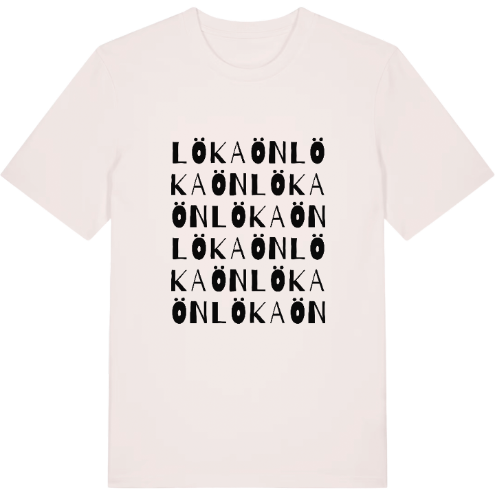 Lökaön ordlek t-shirt – t-shirt från PinShirt