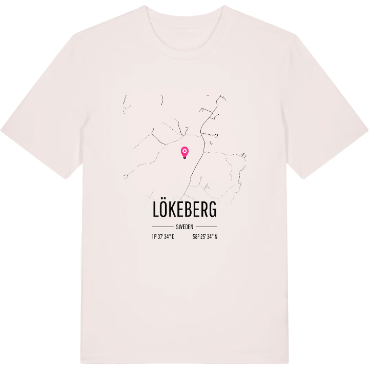 Lökeberg karta t-shirt – t-shirt från PinShirt