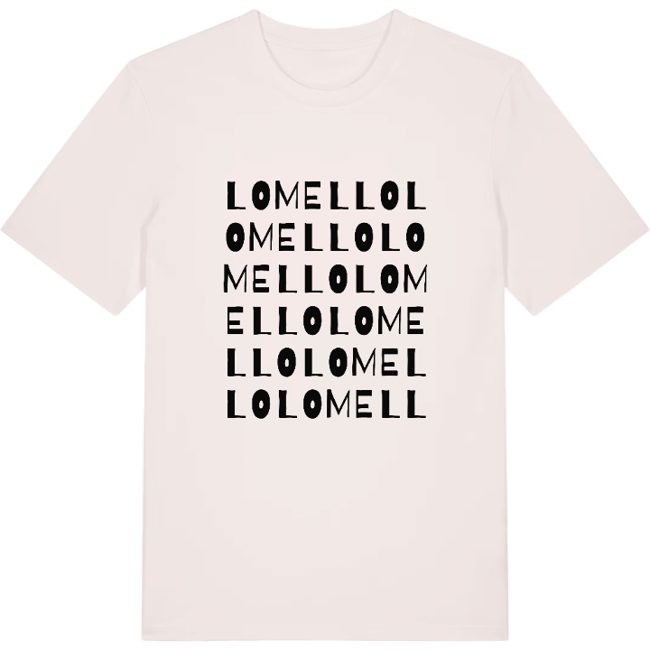 Lomello ordlek t-shirt – t-shirt från PinShirt