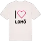 Jag älskar Lomö t-shirt stort tryck