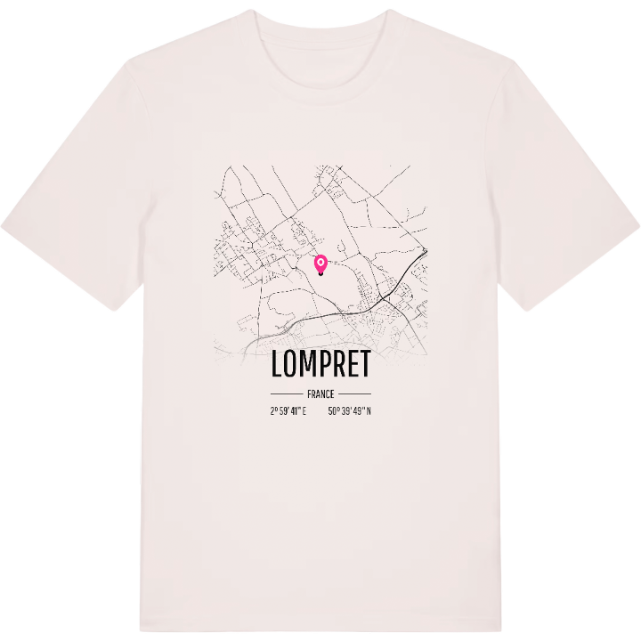 Lompret karta t-shirt – t-shirt från PinShirt