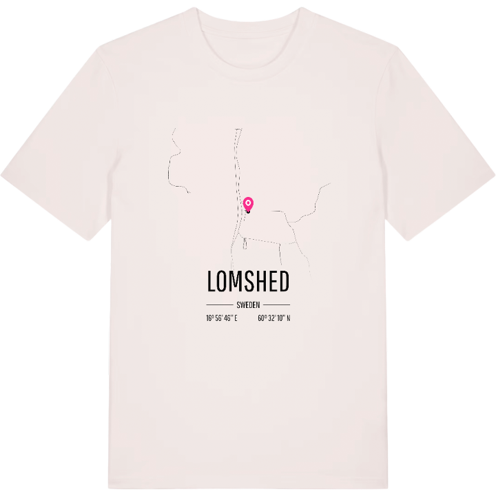 Lomshed karta t-shirt – t-shirt från PinShirt