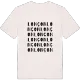 Lonçon ordlek t-shirt