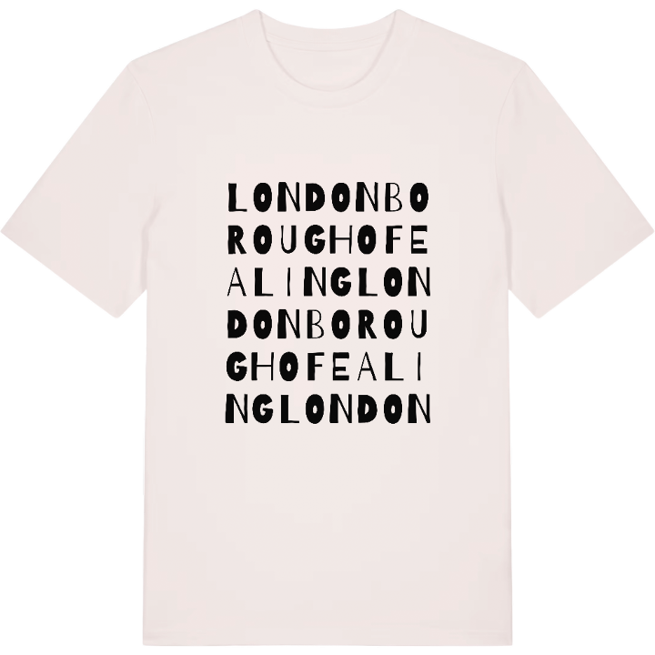 London Borough of Ealing ordlek t-shirt – t-shirt från PinShirt