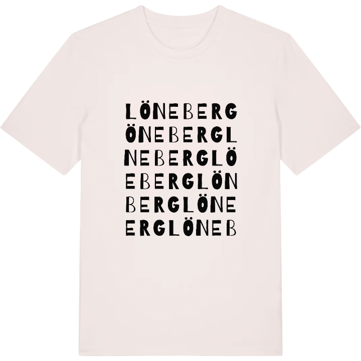 Löneberg ordlek t-shirt – t-shirt från PinShirt