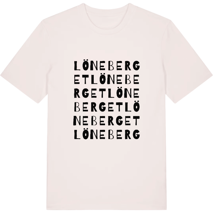 Löneberget ordlek t-shirt – t-shirt från PinShirt
