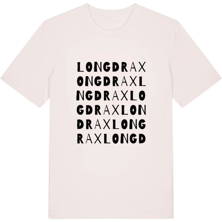 Long Drax ordlek t-shirt – t-shirt från PinShirt
