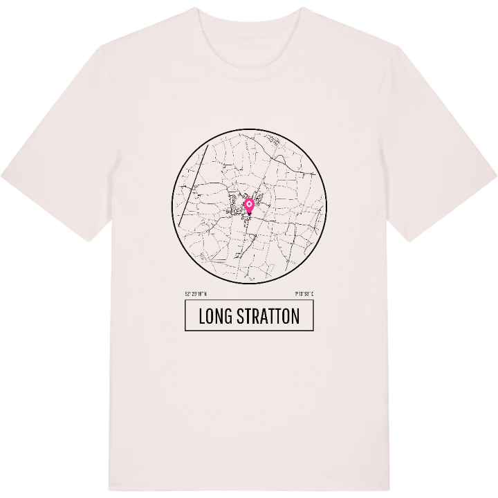 Long Stratton t-shirt – t-shirt från PinShirt
