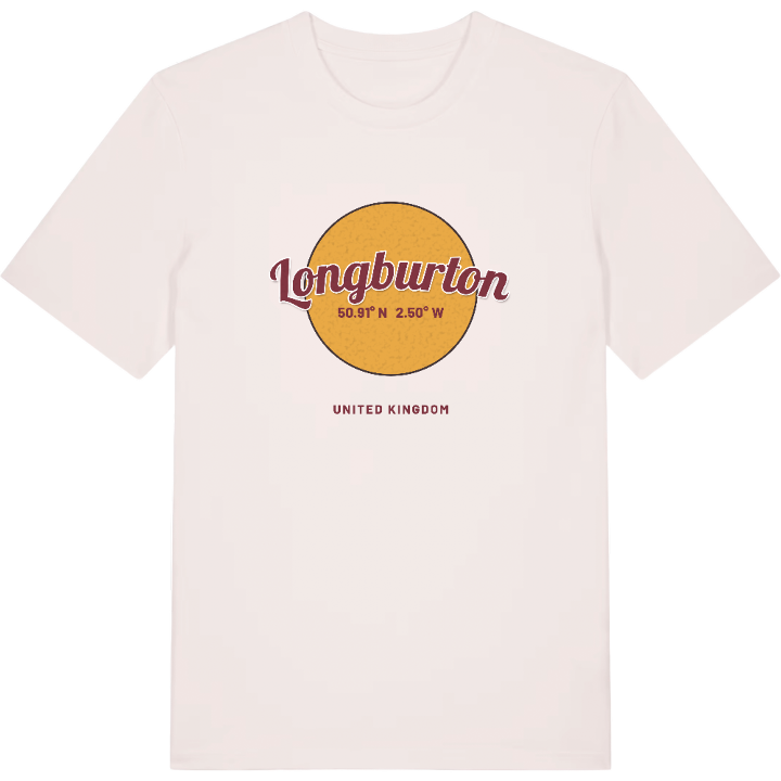 Longburton cirkel t-shirt – t-shirt från PinShirt