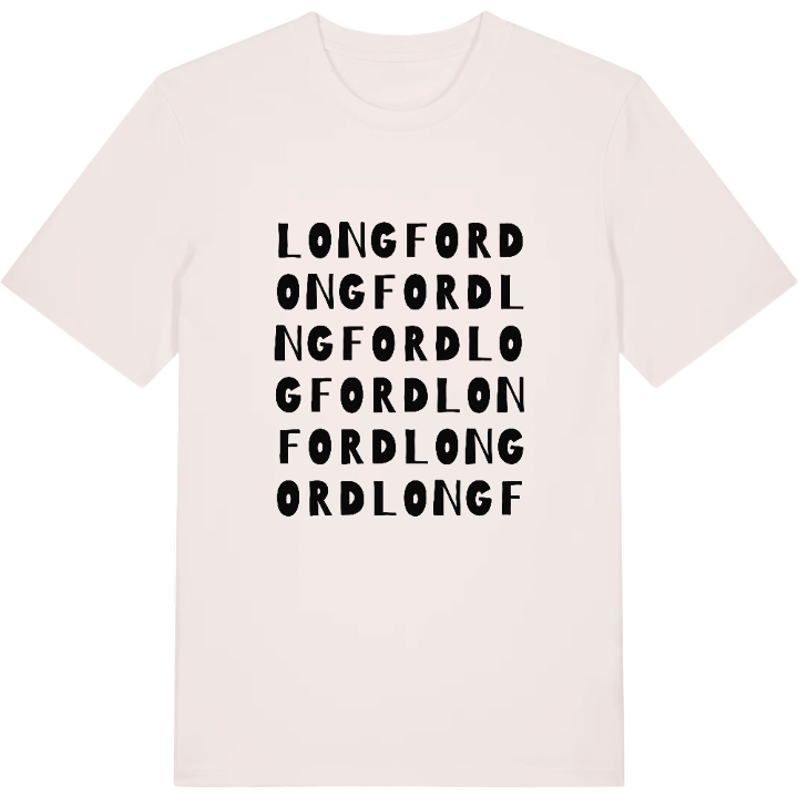 Longford ordlek t-shirt – t-shirt från PinShirt