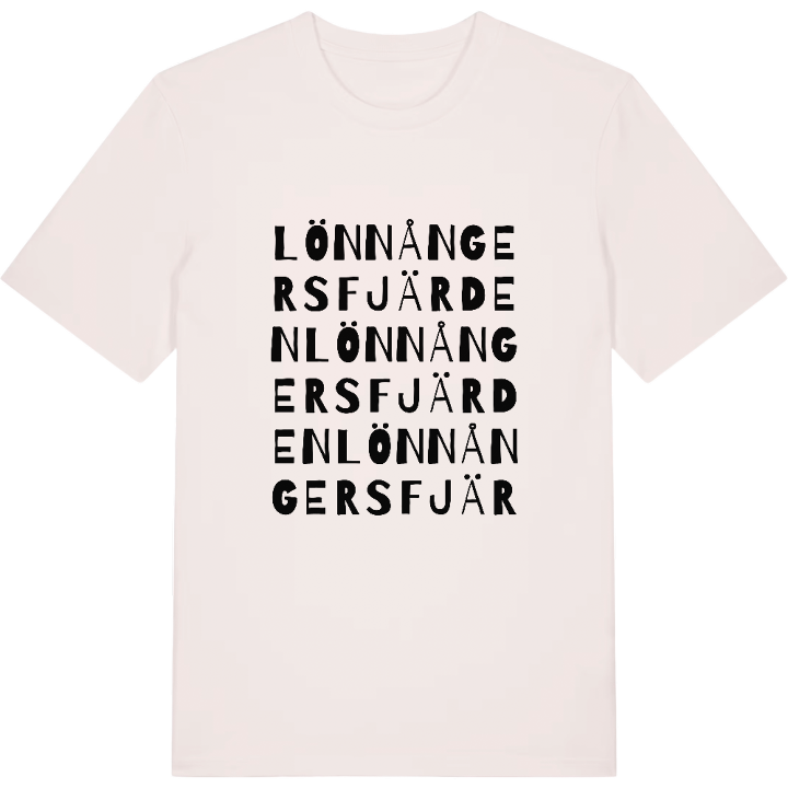 Lönnångersfjärden ordlek t-shirt – t-shirt från PinShirt