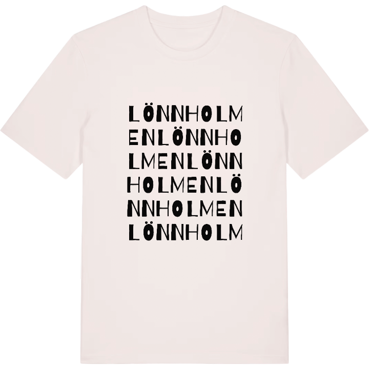 Lönnholmen ordlek t-shirt – t-shirt från PinShirt
