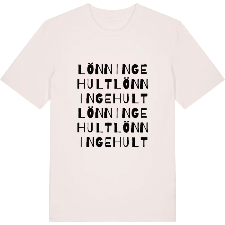 Lönningehult ordlek t-shirt – t-shirt från PinShirt