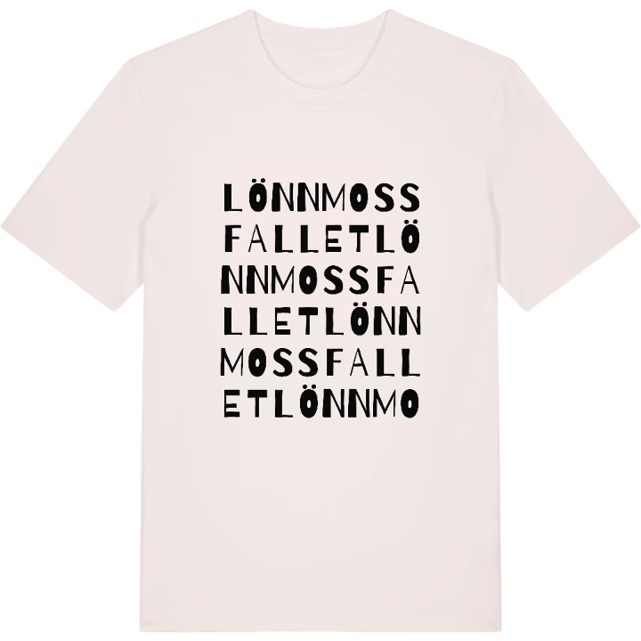 Lönnmossfallet ordlek t-shirt – t-shirt från PinShirt