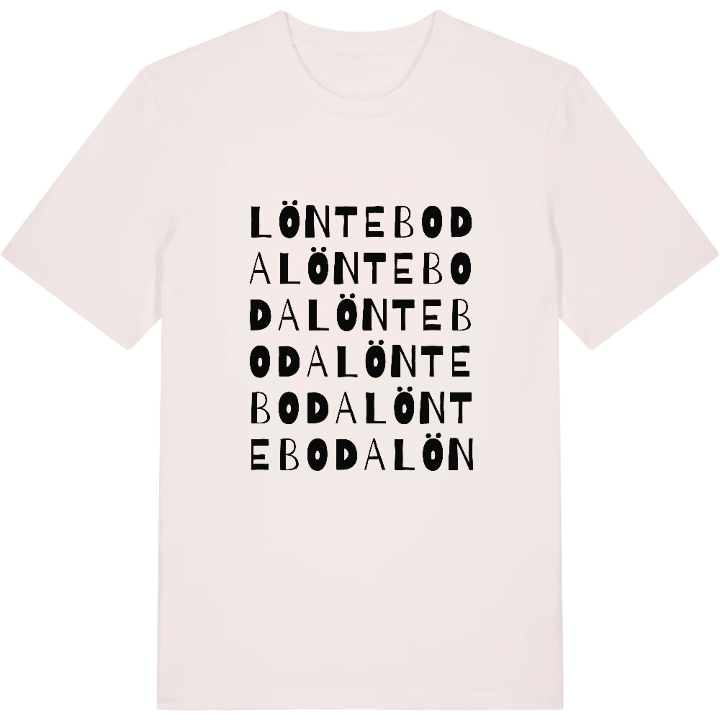 Lönteboda ordlek t-shirt – t-shirt från PinShirt