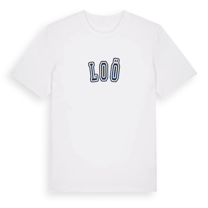 Loö college t-shirt – t-shirt från PinShirt
