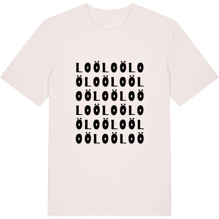 Loö ordlek t-shirt – t-shirt från PinShirt