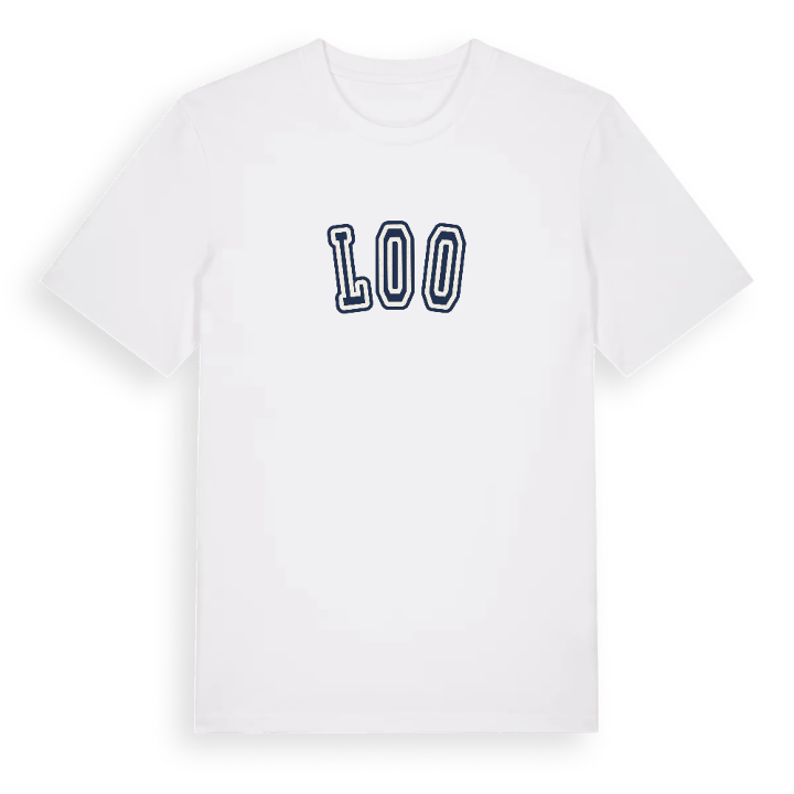 Loo college t-shirt – t-shirt från PinShirt