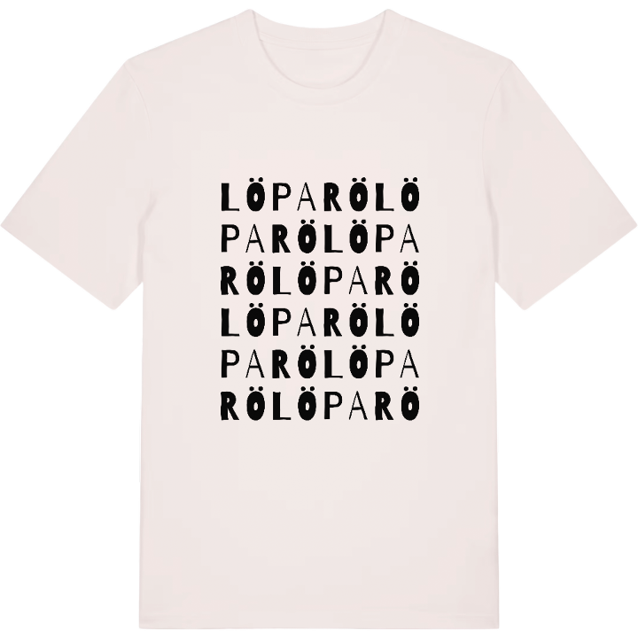 Löparö ordlek t-shirt – t-shirt från PinShirt